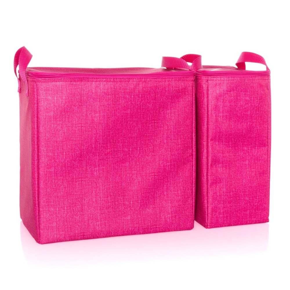 New 31 Double Chill Thermal Set Pink Crosshatch